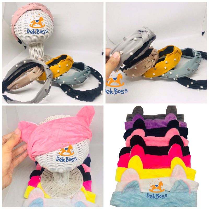 (dewasa) Bandana korea bando korea headband korea bandana polos bandana mandi bando rambut