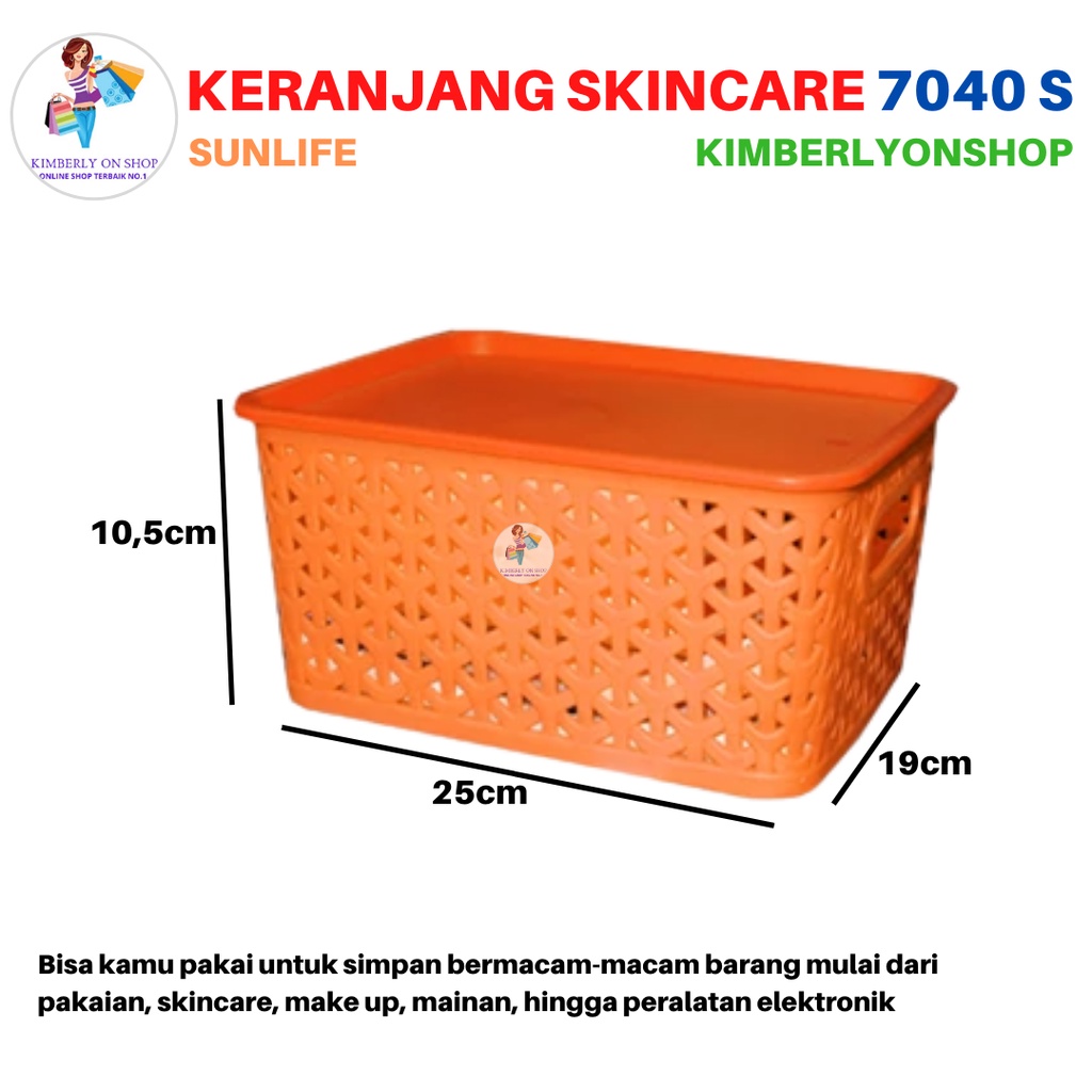 Keranjang Mini Serbaguna Rotan narita basket S 7040 S Sunlife