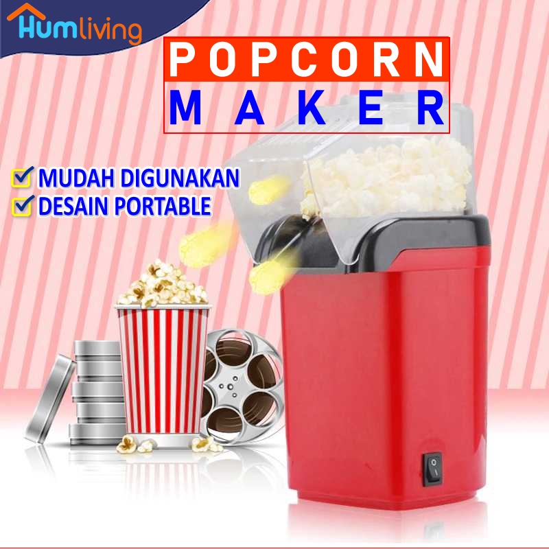 

Alat, Mesin Pembuat Popcorn, Jagung Elektronik, Electric Mini Murah Minijoy Popcorn Maker Hot Air Corn Machine
