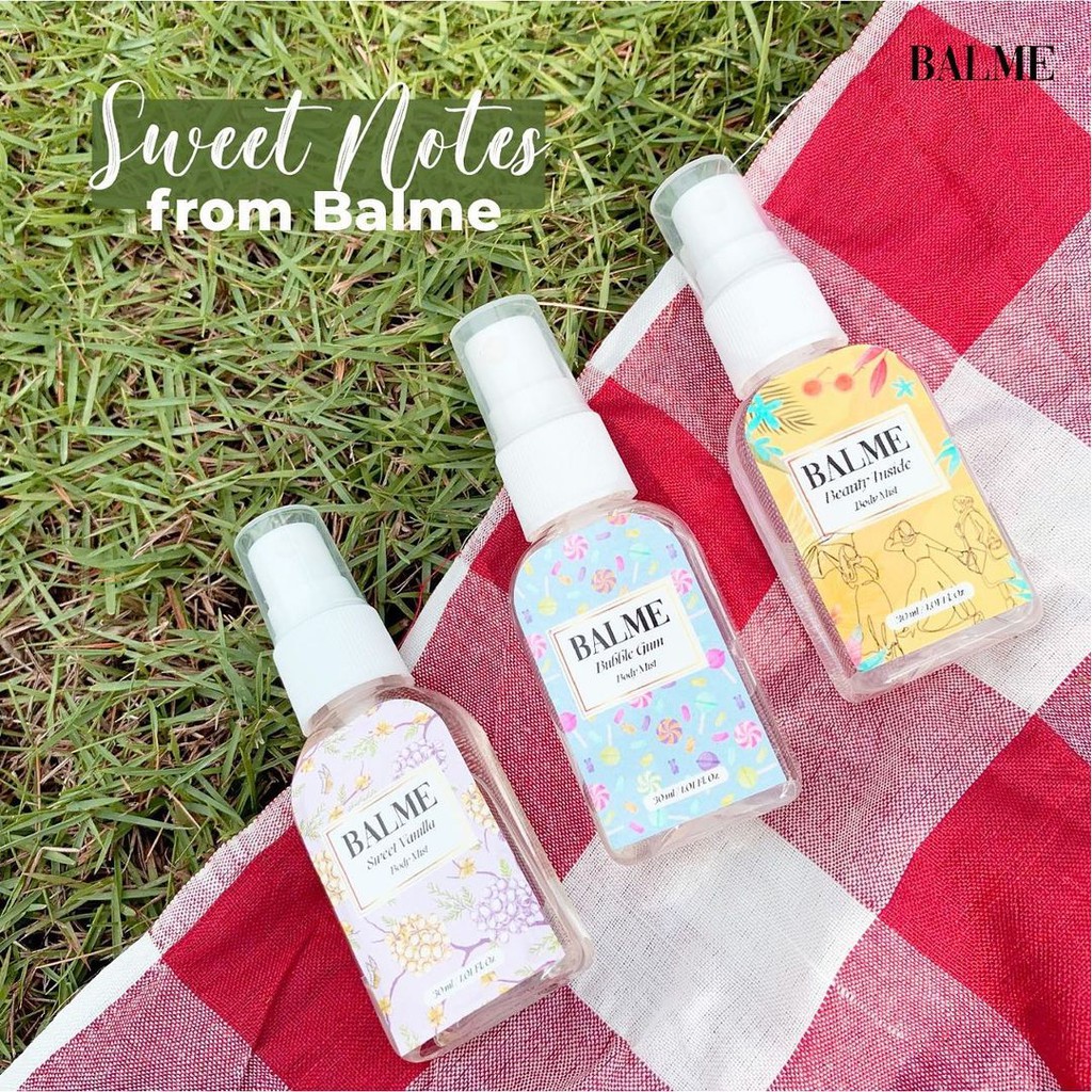 BODY MIST BALME BPOM EDC