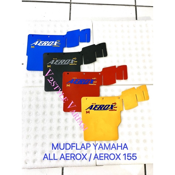 Mudflap Aerox Mudflap Pelindung Mesin Yamaha All Aerox new old 155 connected Karet Kolong Spakbor Anti Lumpur Grafir Tulisan Thailand Moscow Original BIRU MERAH HITAM KUNING Mudguard Aerox Baru lama Mud Flap Handguard Mud gard Aerox Racing Thailook