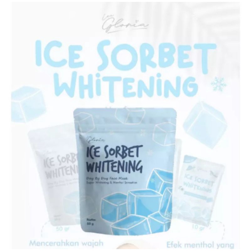 Masker Organik Ice Sorbet Whitening by Lea Gloria