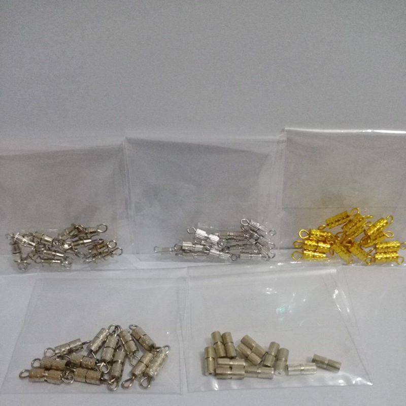 Kait Ulir Besar 1 cm | Kait Kalung Putar