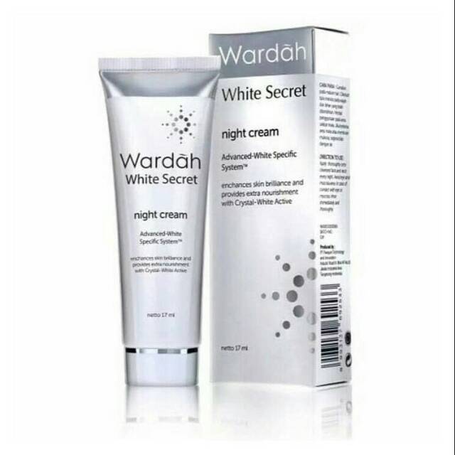 ❤️GROSIR❤️ Wardah White Secret Night Cream 17ml