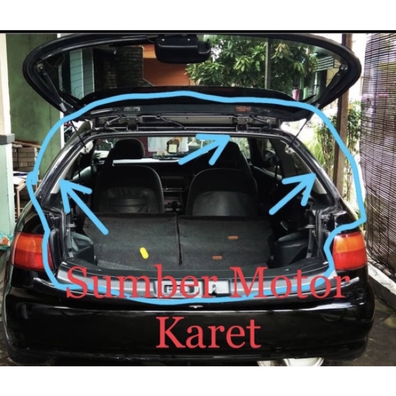 Karet Bagasi Belakang Mobil Honda Estilo SR 3