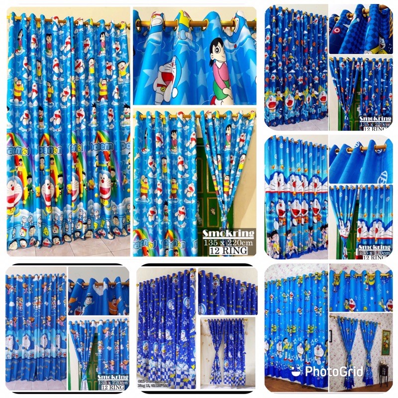 NEW MOTIF GORDEN SMOKING GORDEN JENDELA GORDEN PINTU MOTIF DORAEMON BOLA