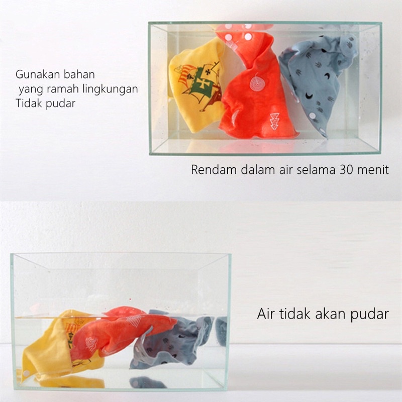 Baby Bib / Slabber Segitiga Bayi / Celemek Makan Bayi