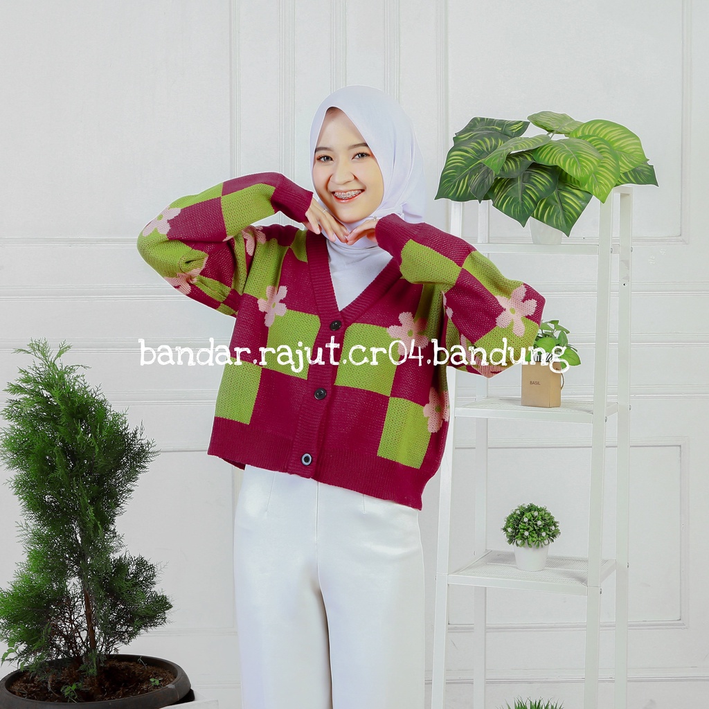 CARDY AUREL MOTIF BUNGA BRANDED 7 GATE