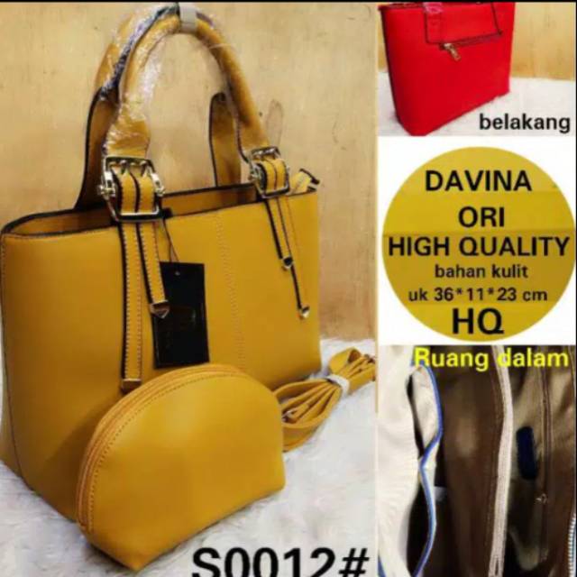 Tas Wanita Import Davina Original 2 in 1