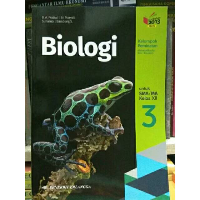 Buku Biologi Smama Peminatan Jilid 3 K13 Revisi Erlangga