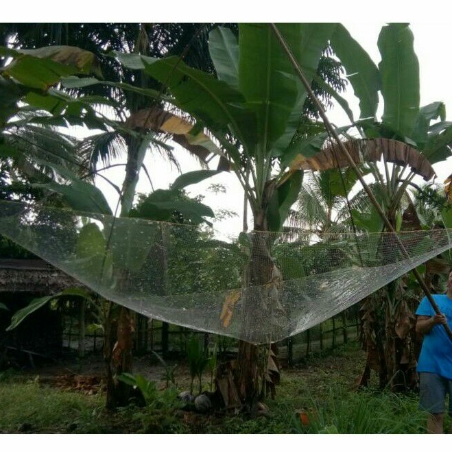 anco tangkul hancau jaring panjang 3x3 lobang 1 1/4 senar 020