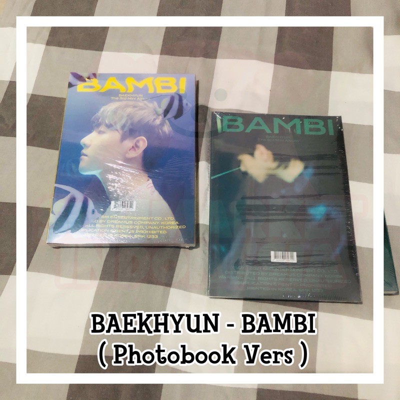 ALBUM BAEKHYUN - BAMBI (photobook ver) + poster