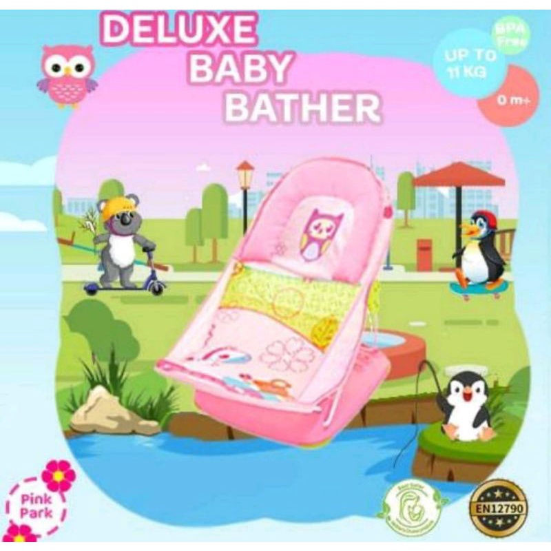 Mastela all new deluxe baby bather 3in1 style / kursi duduk mandi / alat bantu mandi