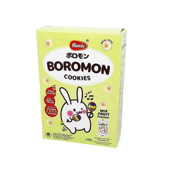 

MONDE BOROMON COOKIES MIX FRUIT 120 g