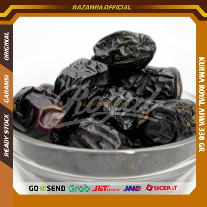 

New Arrival - Kurma Royal Ajwa Al Madinah Royal Dates 330 Gr