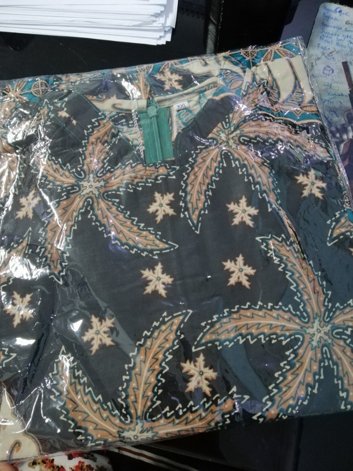 Tunik Batik Palem Lawasan.semua Ukuran Ada
