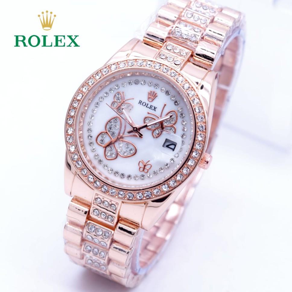 [KODE WNRUI] JAM TANGAN CEWEK/WANITA ROLEX KUPU - KUPU