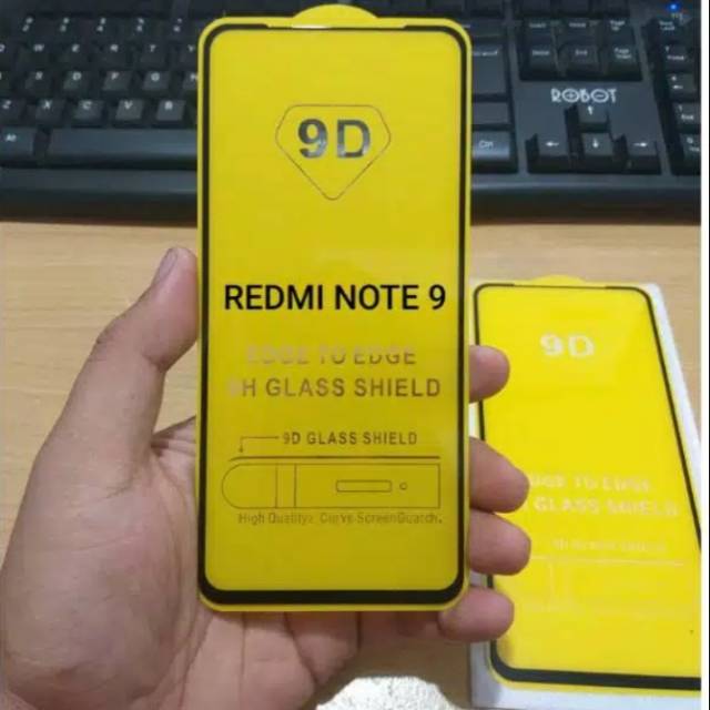 Tempered glass full layar readmi 9,9a,note 9,note 9a,note 10,note 10,pro