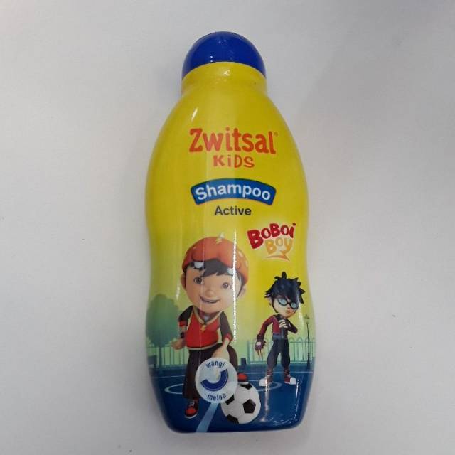Zwitsal Kids Shampoo Active Boboiboy wangi melon 180ml