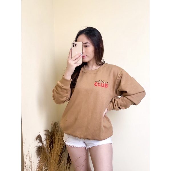 Sweater Oversize Crewneck Streetwear Sweatshirt Distro Pria dan Wanita