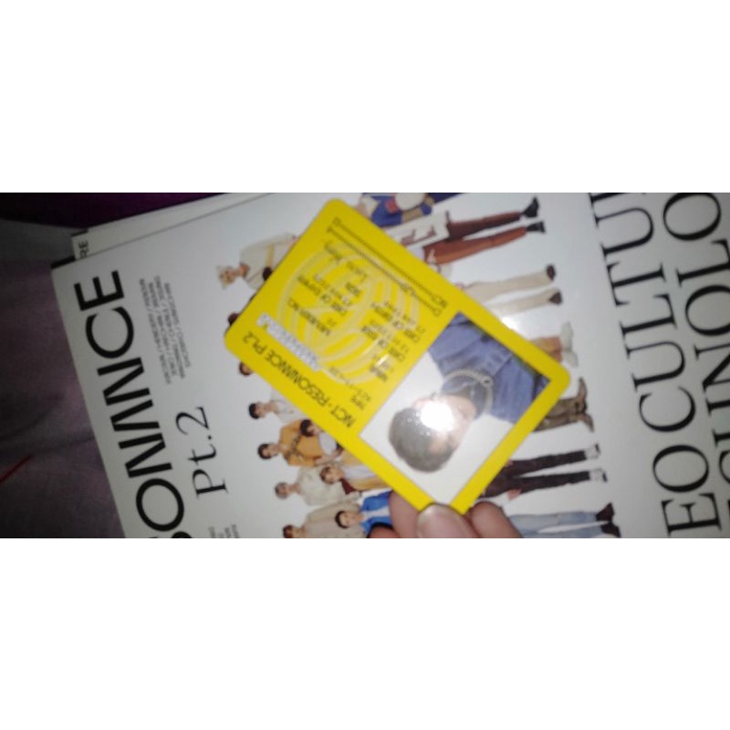 Id Card LUCAS NCT RESONANCE PT.2