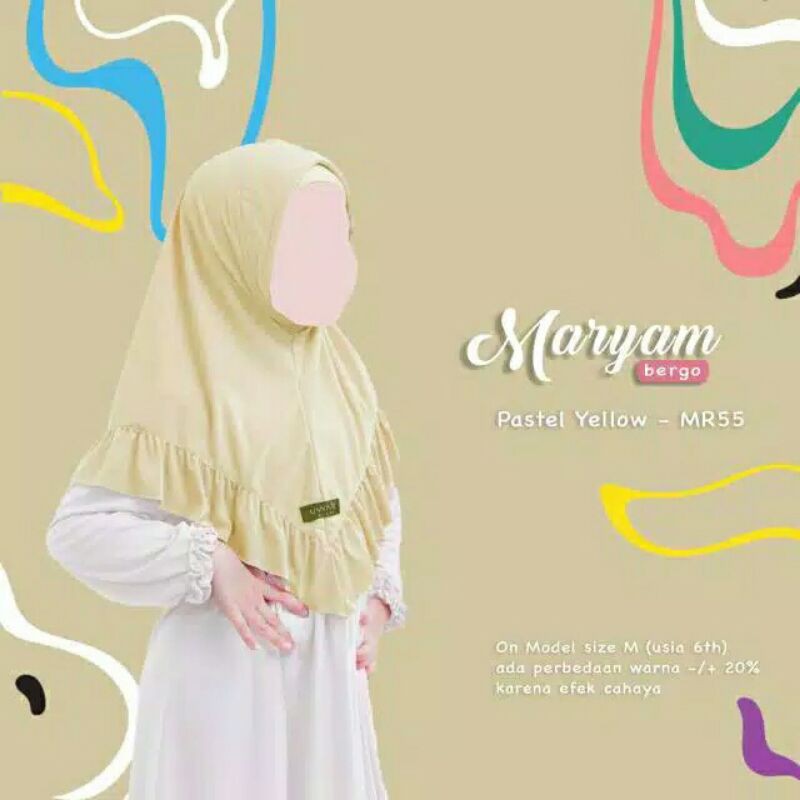 Maryam | Bergo kids | Uwais hijab