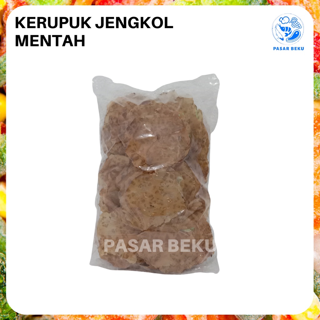 

Kerupuk Jengkol Keripik Jariang Mentah 100gr Murah Meriah Asli Padang Minang