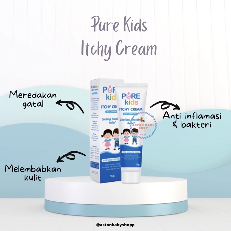 Pure Kids Itchy Cream 15 gr Pure BB Itchy Cream Pure Baby