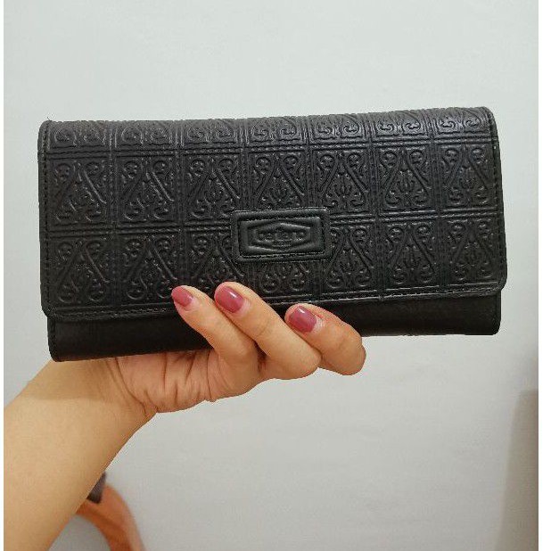 New Dompet Berliano Early Black Gorga Genuine Leather