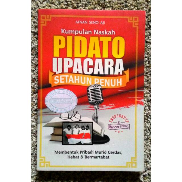 Jual Buku Kumpulan Naskah Pidato Upacara Setahun Penuh Indonesia|Shopee ...