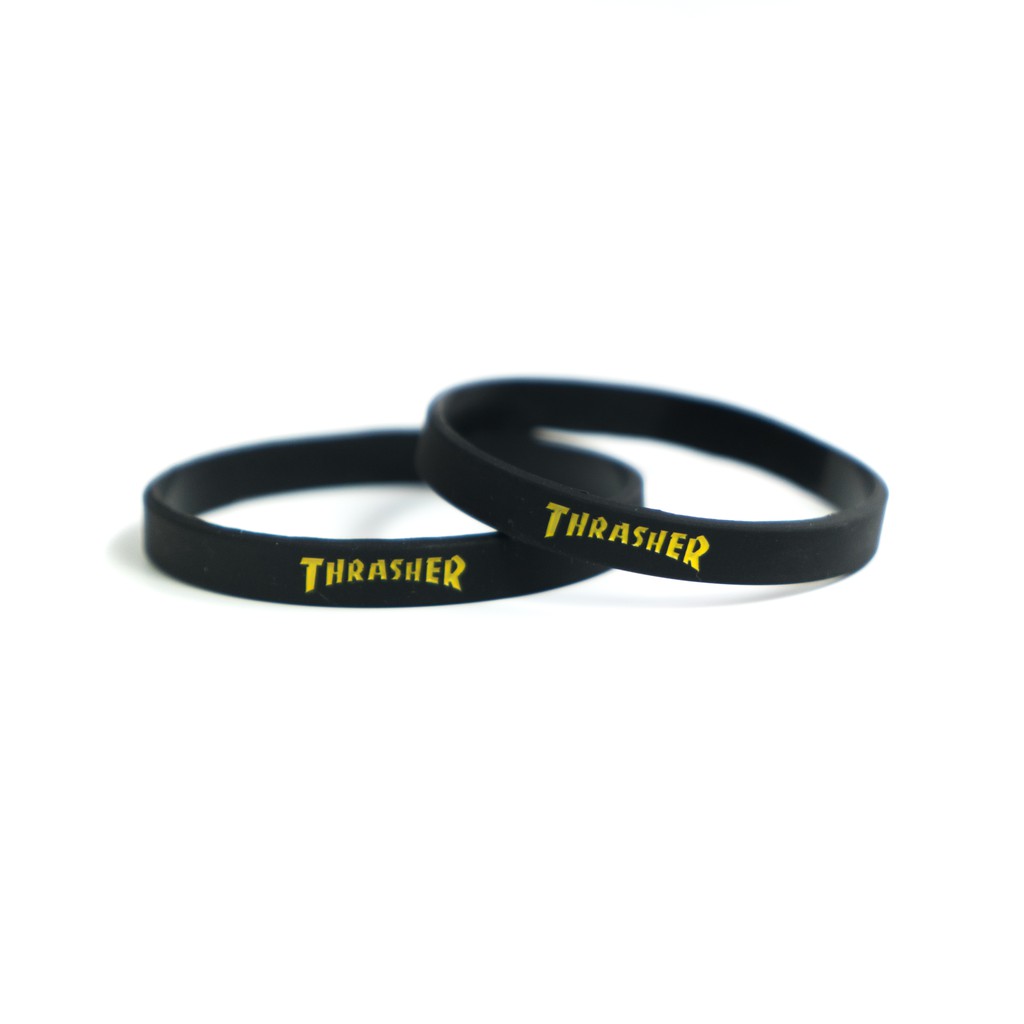 Gelang Karet Trasher | All Size | Sporty Silicone Wristband