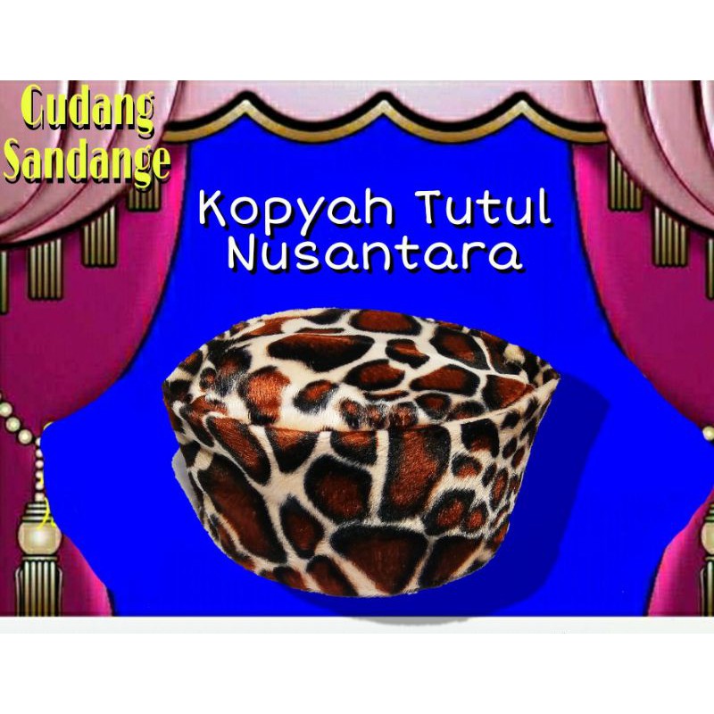 New Motif / Kopyah Macan Tutul / Peci Nusantara