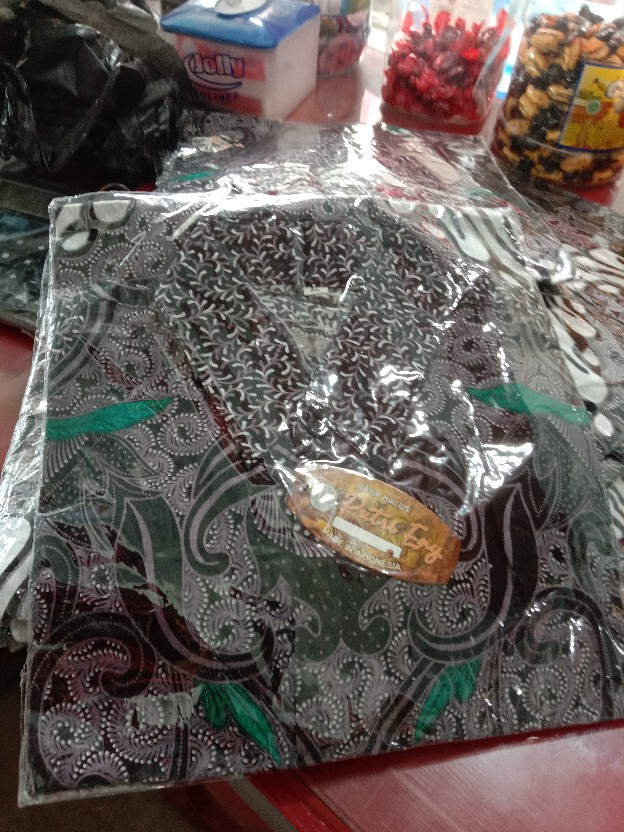 Size M L Xl Xxl Bswart Batik Hrb026 Kenongo Hem Pendek Padi Pekalongan M L Xl Xxl