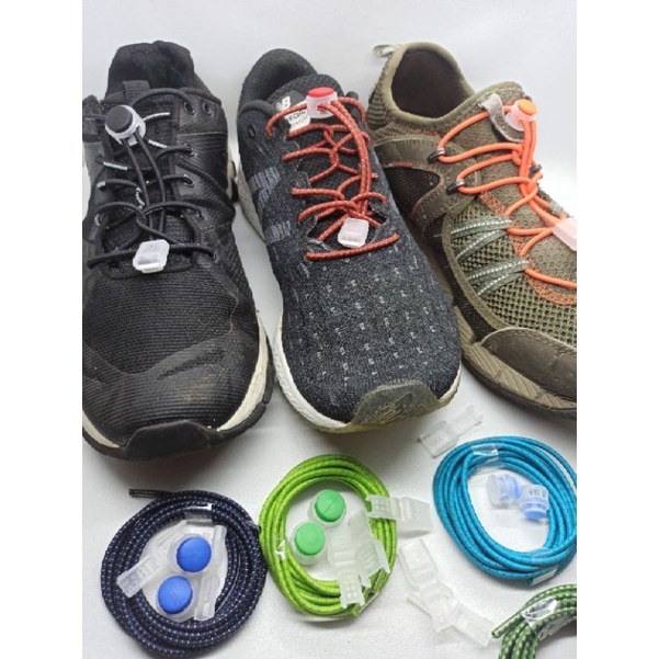 Tali Sepatu Melar Shoe Lock Laces Elastis