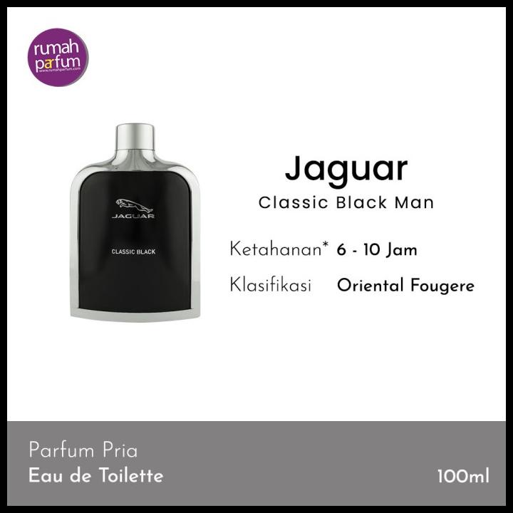 Jaguar Parfum Original Classic Black Man Terbaru