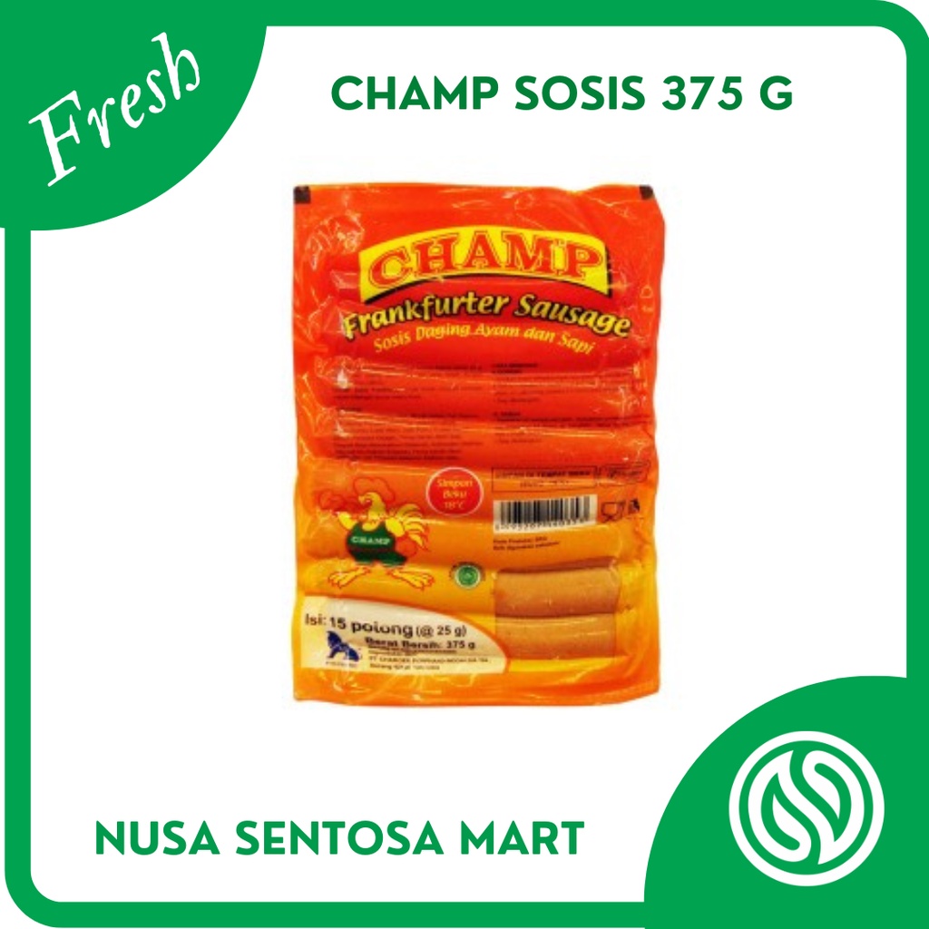 

Frozen Food Champ Sosis 375g