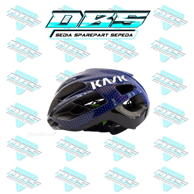 HELM KASK ORIGINAL PROTONE DOTTED BLUE S 50-56 HELMET KASK