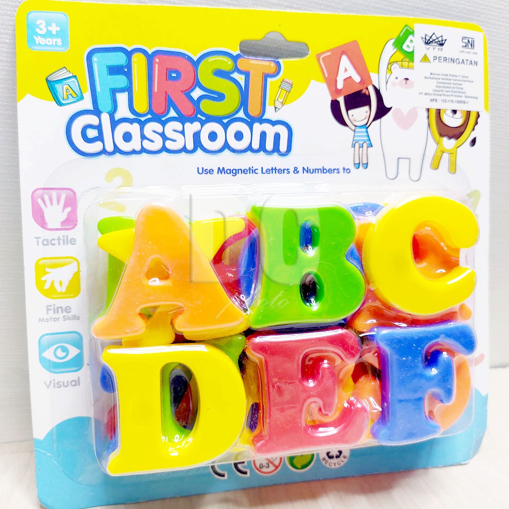 First Classroom ABC 8877-3 Mainan Edukasi Mengenal Huruf Belajar Membaca