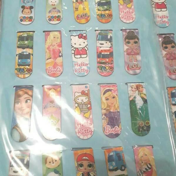 

❐jaman ni#^ Pembatas buku magnet/post it magnet ☋