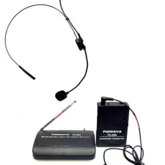 mic wireless fujikaya Fk-3399.mic condensor .suara sensitif.mic imam