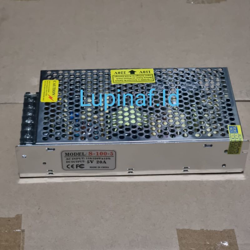 POWER SUPPLY 5V 20A PSU SUPLY