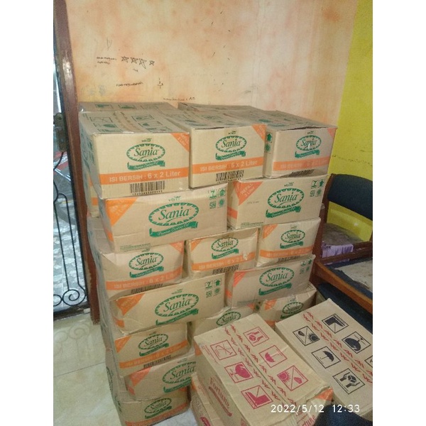 

Minyak goreng 2L kemasan dus