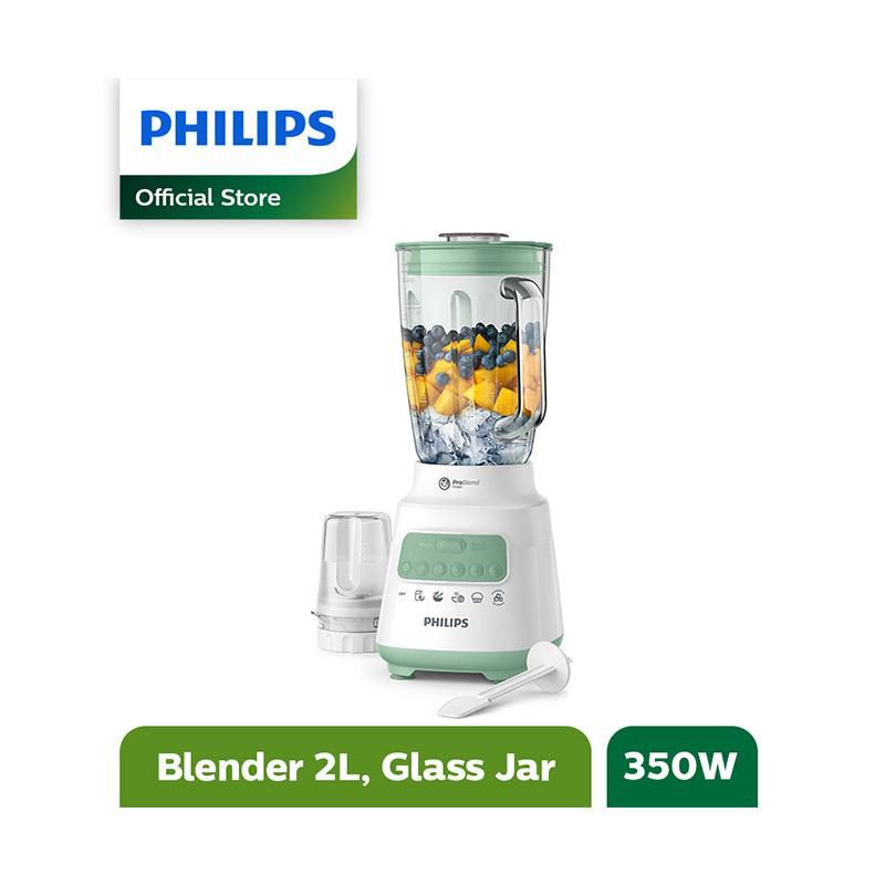 BLENDER PHILIPS KACA 2L HR2222 Garansi Resmi hr-2222