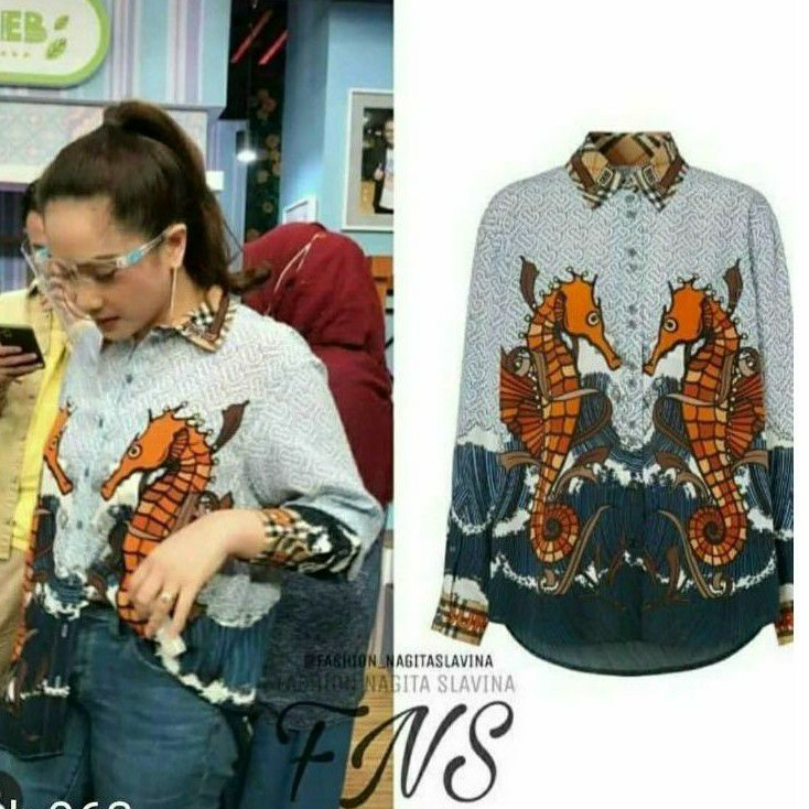 KEMEJA BURBERRY NAGITA