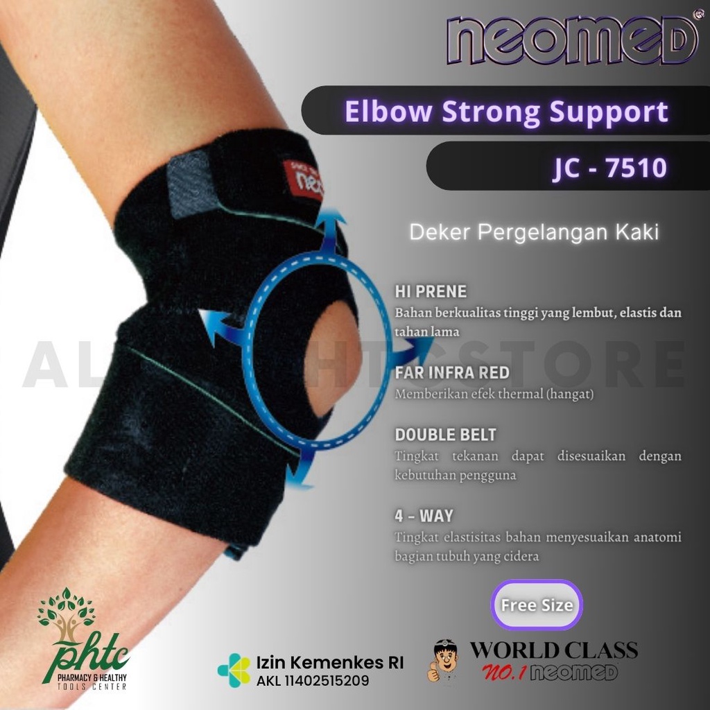 NEOMED JC-7510 Elbow Strong Support l Neo Med Smart Strong Support JC 7510 Neo Elbow Strong Support