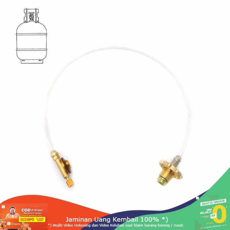 (BISA COD) RVOSTR YINGTOUMAN Selang Regulator Gas Kaleng Propane Butane Hi Cook