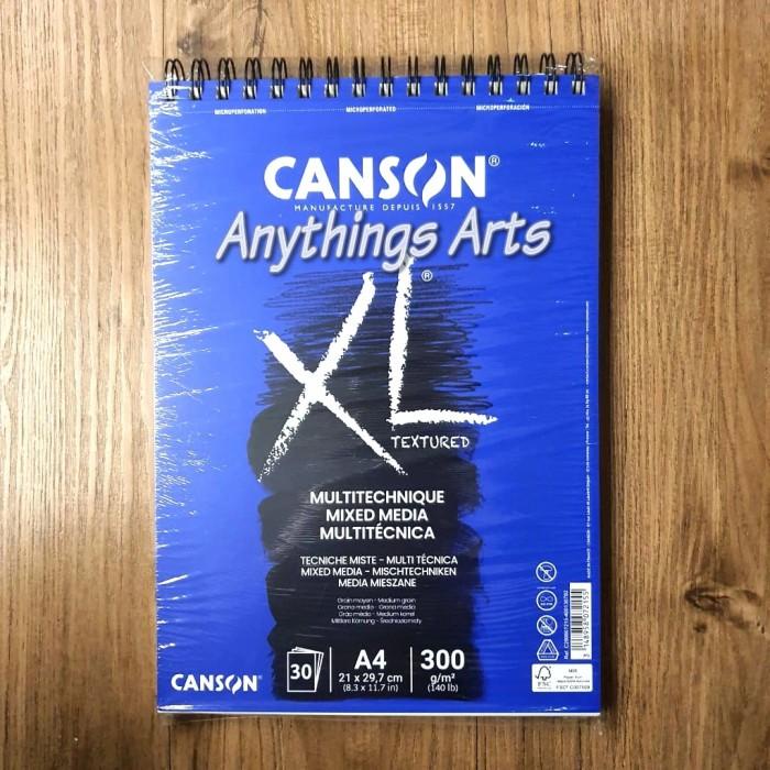 

Lora | Canson Xl Mix Media A4 300Gsm 30 Lembar Buku Gambar