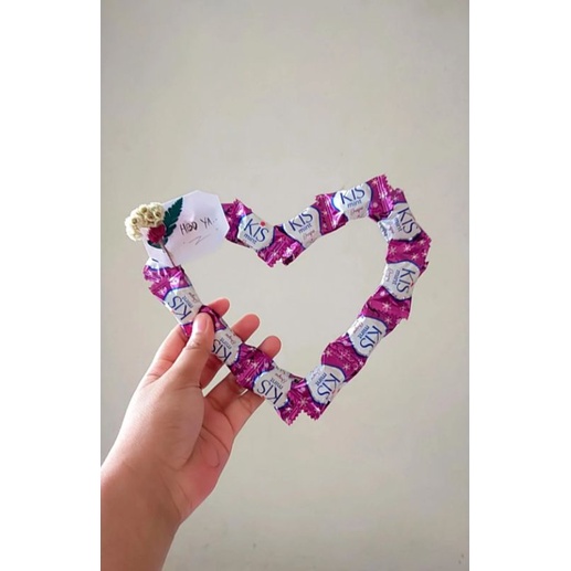 

hadiah murah/virall/pocky bentuk love