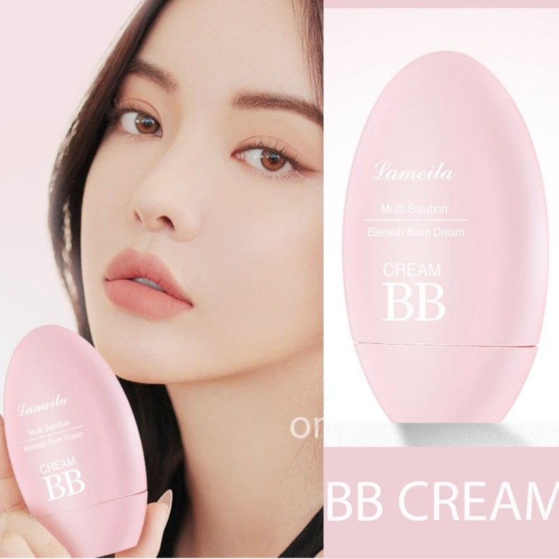 LAMEILA Pink Egg BB Cream Super Moisturizing Liquid Foundation Makeup Base