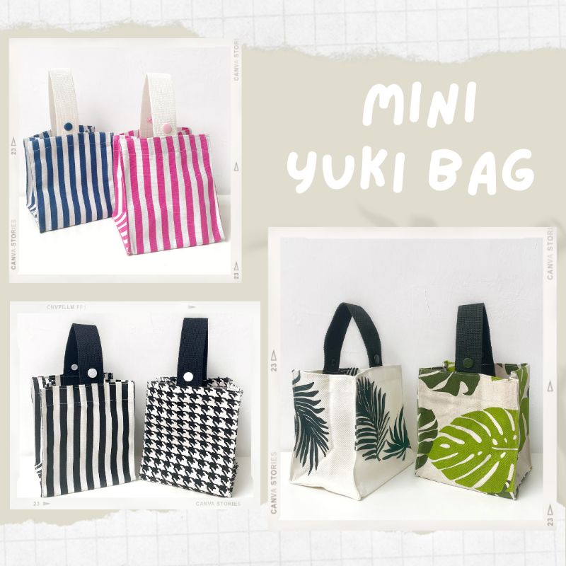 Mini Yuki Bag / Tas Lucu / Tas Bekal / Tas Hampers